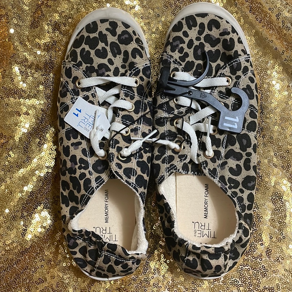 Time & Tru Animal Print Shoes